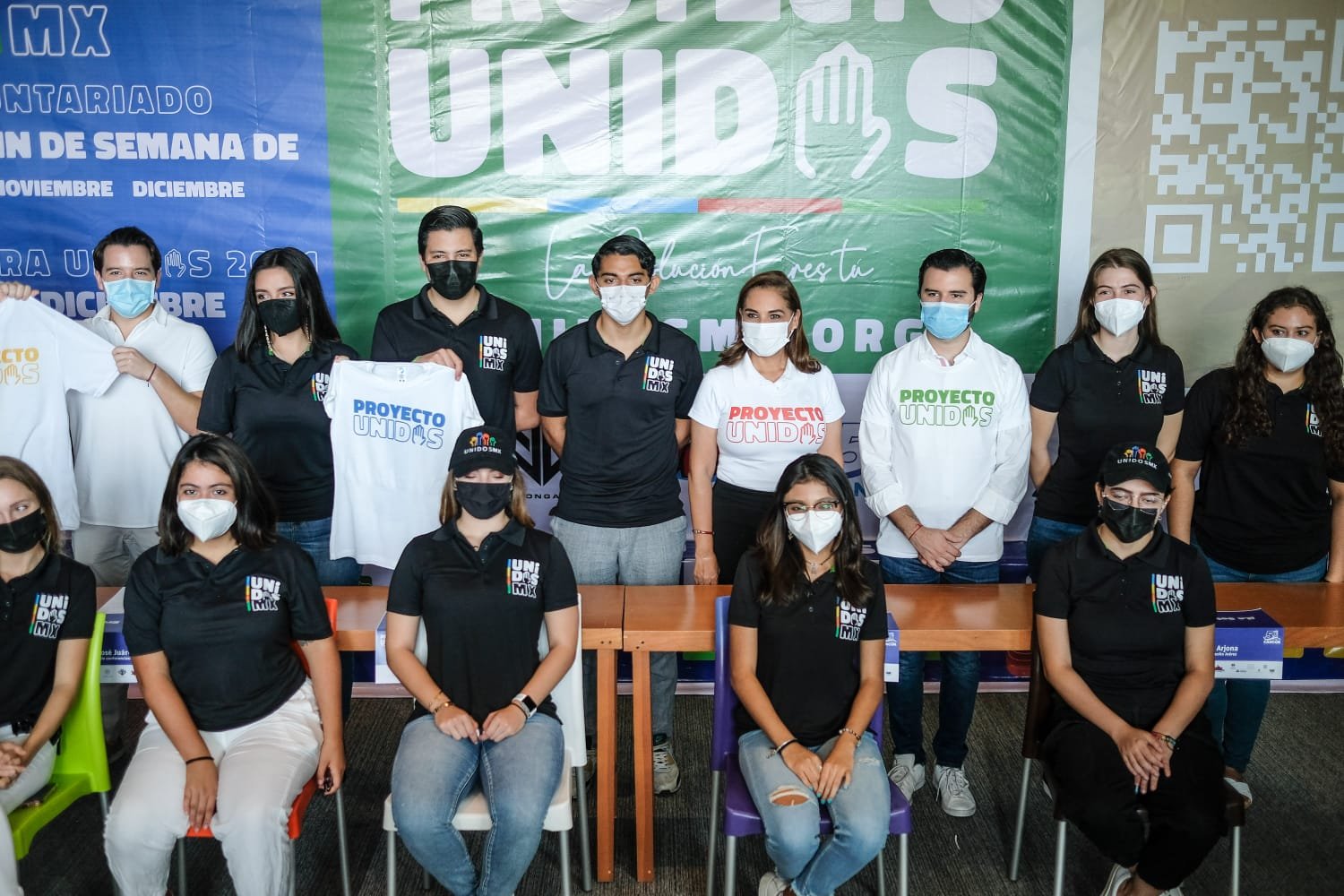 Participa gobierno de BJ en iniciativa juvenil  “proyecto unidos 2021”