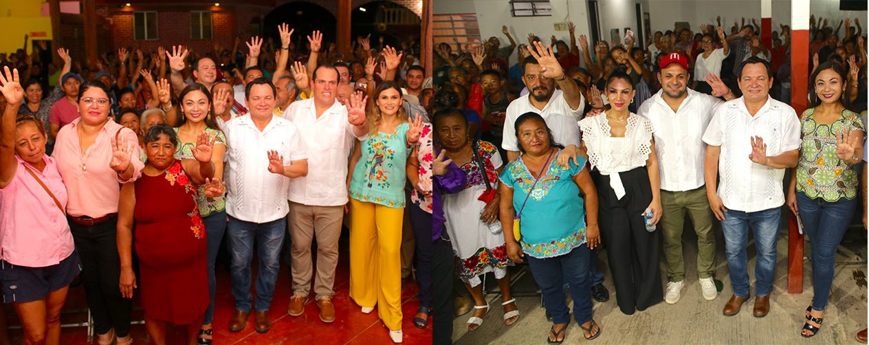 Apoyo total en Tizimín a "Huacho" Díaz Mena