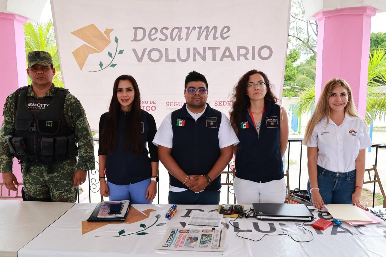 Campaña de “Desarme Voluntario”, por parte de la Secretaría de la Defensa Nacional (SEDENA) en Cancún