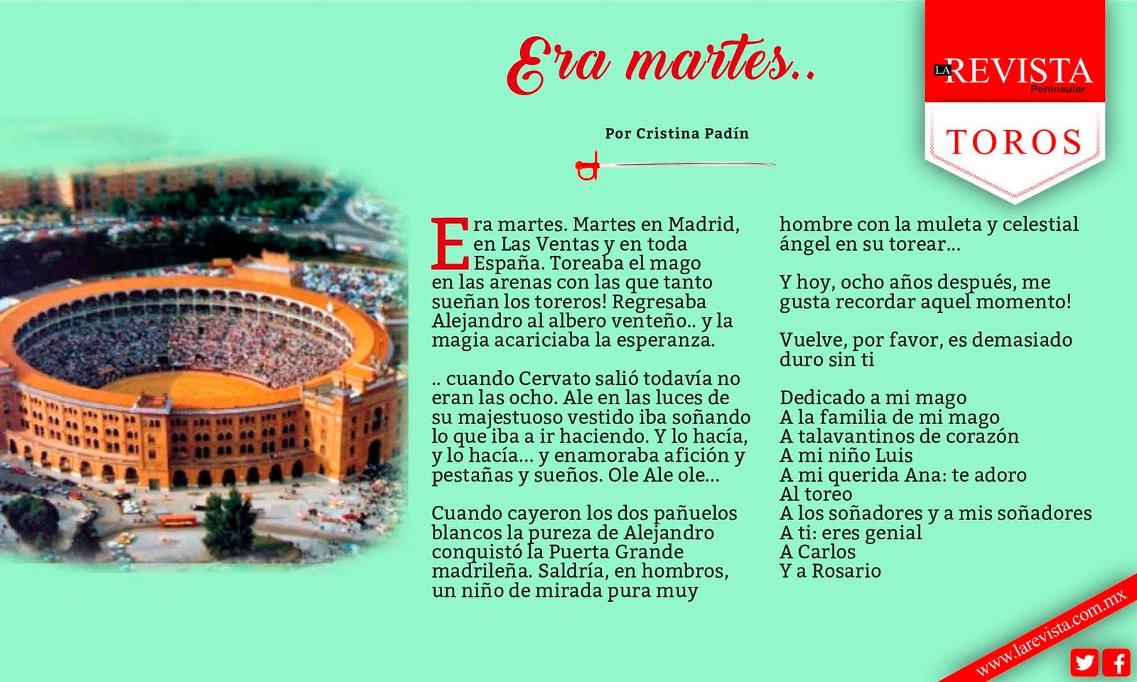 Era martes..
