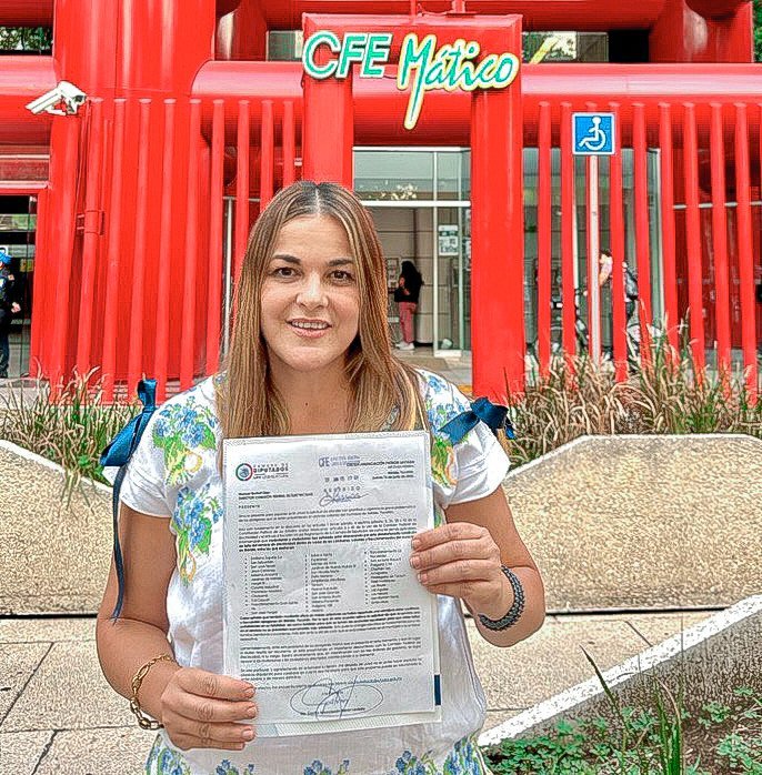 Cecilia Patrón exhorta a CFE a tomar medidas y terminar con los apagones