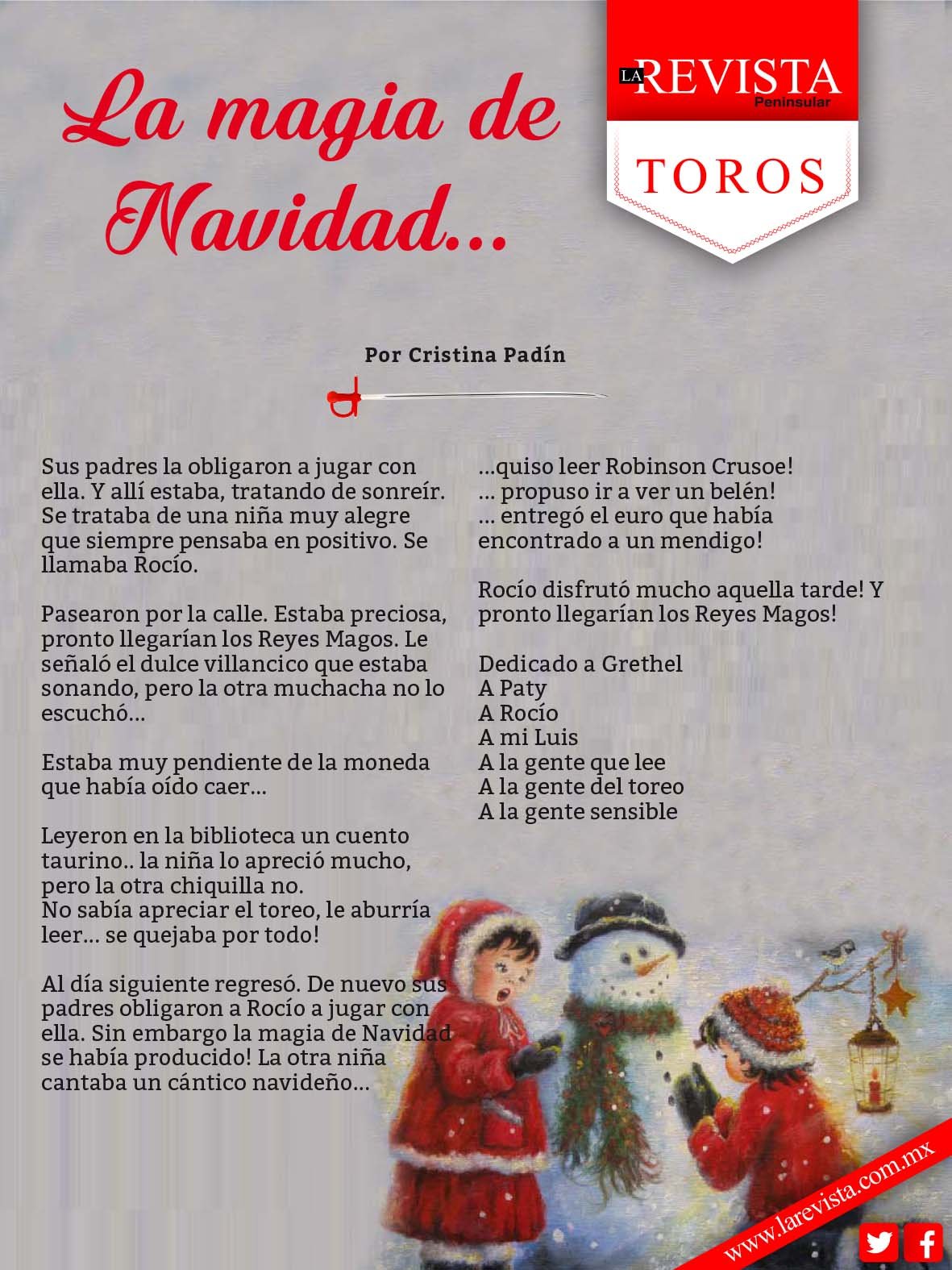 La magia de Navidad...
