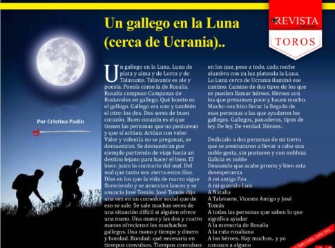 Un gallego en la Luna (cerca de Ucrania)...