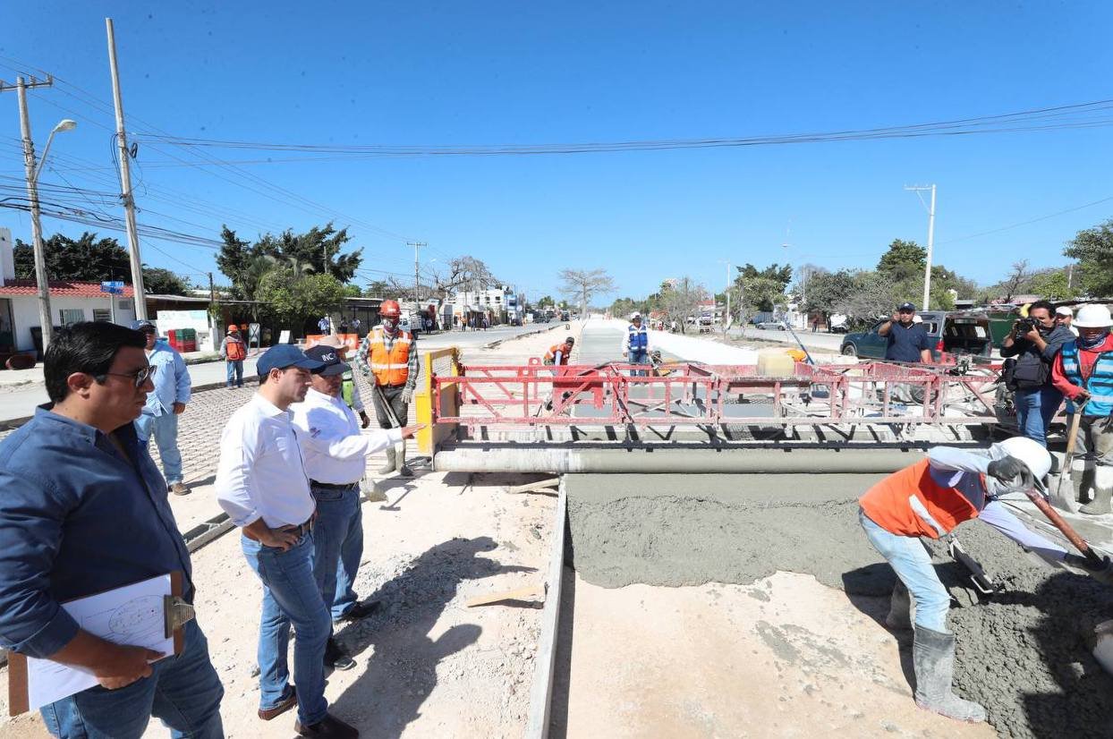 Avanzan trabajos de construcción de los corredores del Ie-Tram