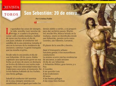 San Sebastián: 20 de enero...