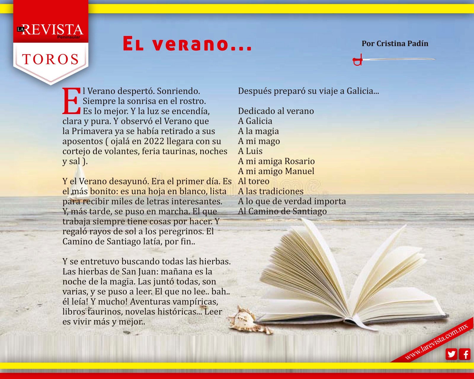 El verano...