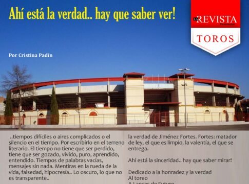 ¡Ahí está la verdad.. hay que saber ver!