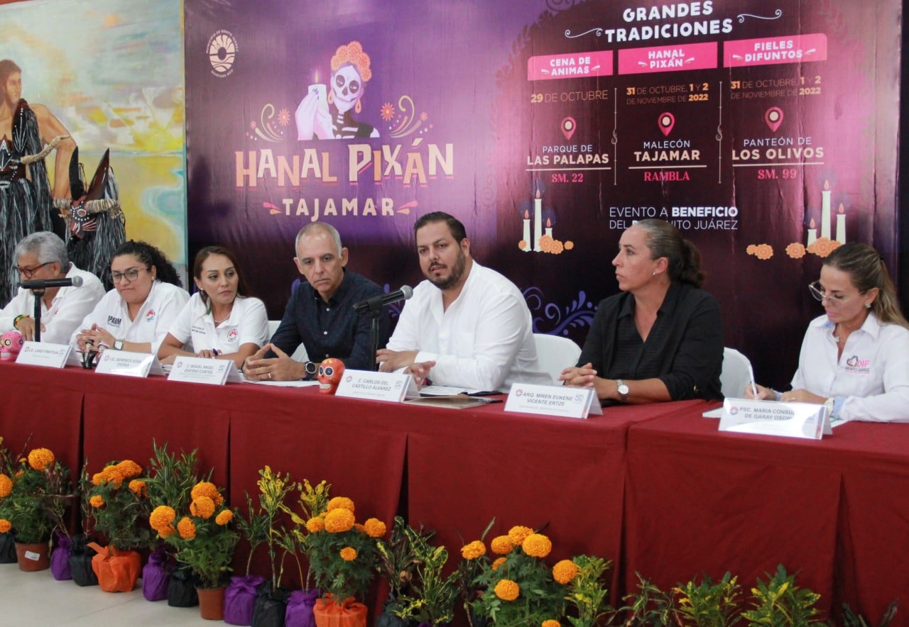 Alistan "Hanal Pixan 2022" en el Malecón Tajamar