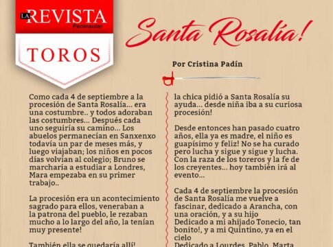 ¡Santa Rosalía!