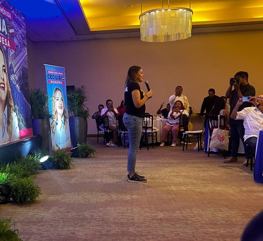 Cecilia Patrón agradece a los medios de comunicación locales por su labor
