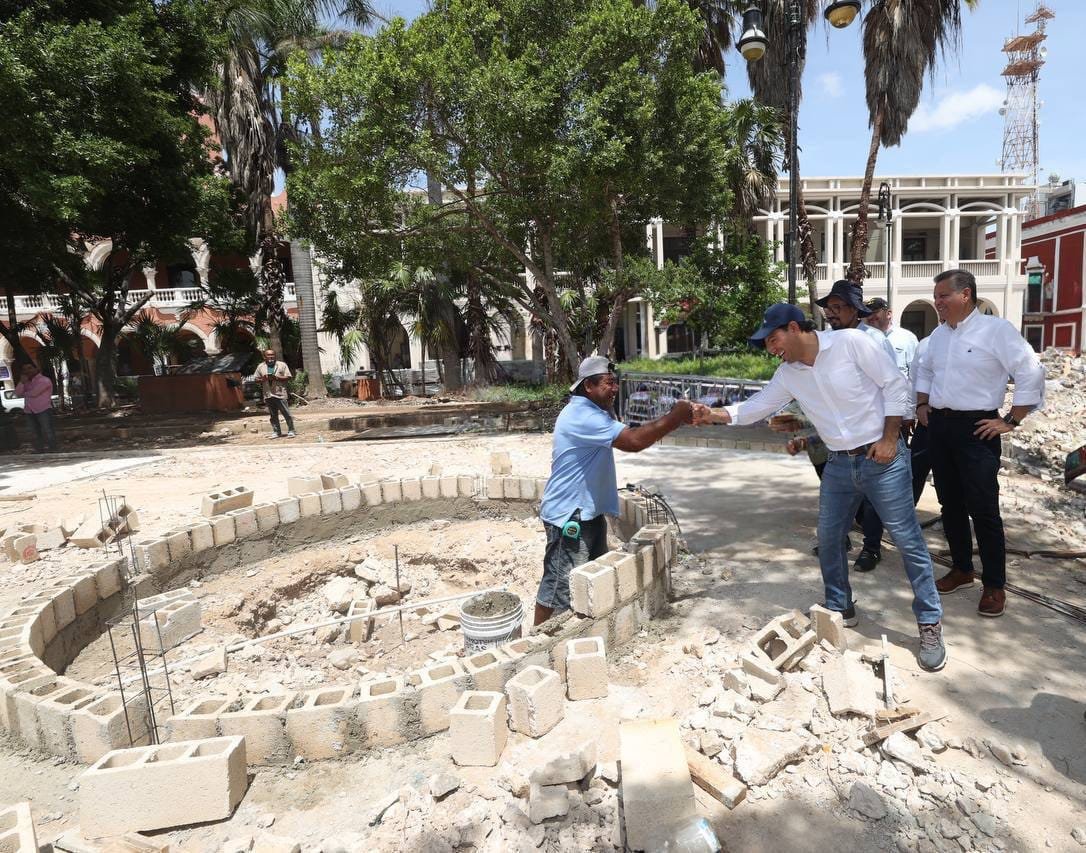 El Gobernador Mauricio Vila Dosal supervisa el Corredor Turístico y Gastronómico de Mérida