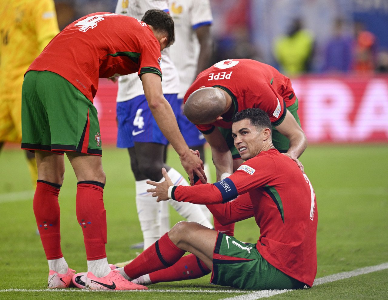 El adiós de Cristiano Ronaldo a la Eurocopa