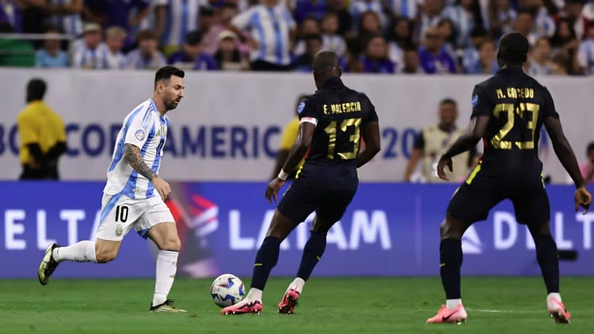 Argentina avanza a semifinales de la Copa América tras un dramático triunfo sobre Ecuador