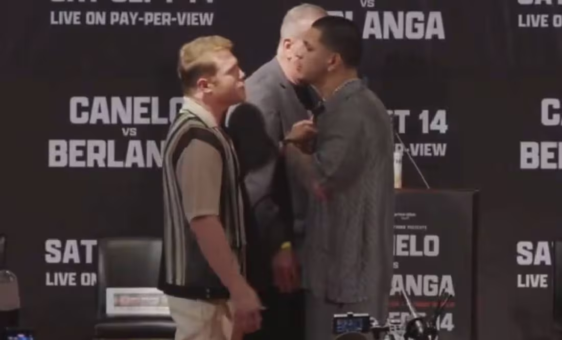 Saúl 'Canelo' Álvarez y Edgar Berlanga: La tensión crece antes de la gran pelea