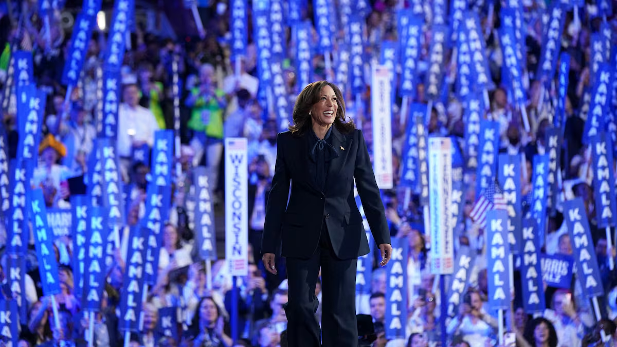 Kamala Harris acepta la candidatura demócrata y promete unidad en su discurso
