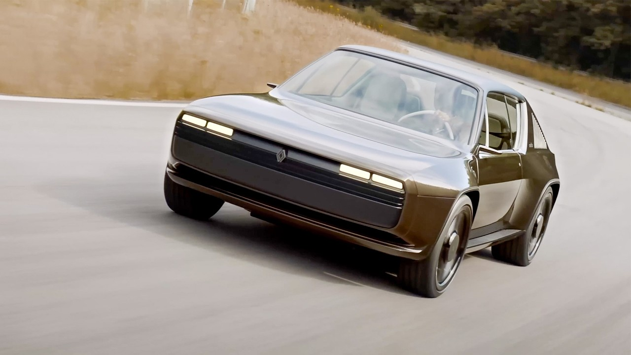 Renault presenta el innovador Renault 17 concept car en el Salón de París