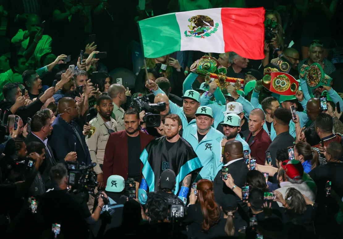 Canelo y Berlanga: Todo listo para la gran noche del boxeo en Las Vegas