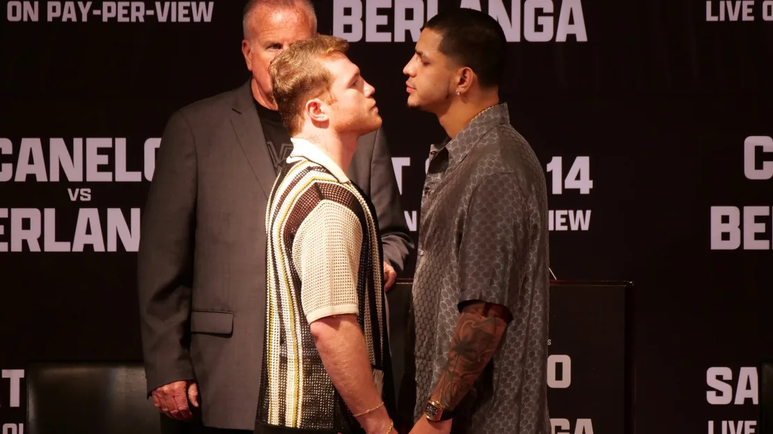 Canelo vs Berlanga: Todo listo para la gran pelea en Las Vegas
