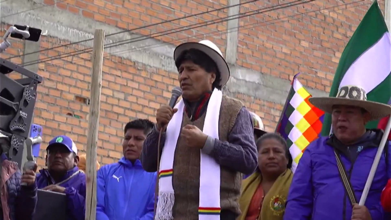 Evo Morales inicia marcha para “salvar la patria” en rechazo a las políticas de Luis Arce
