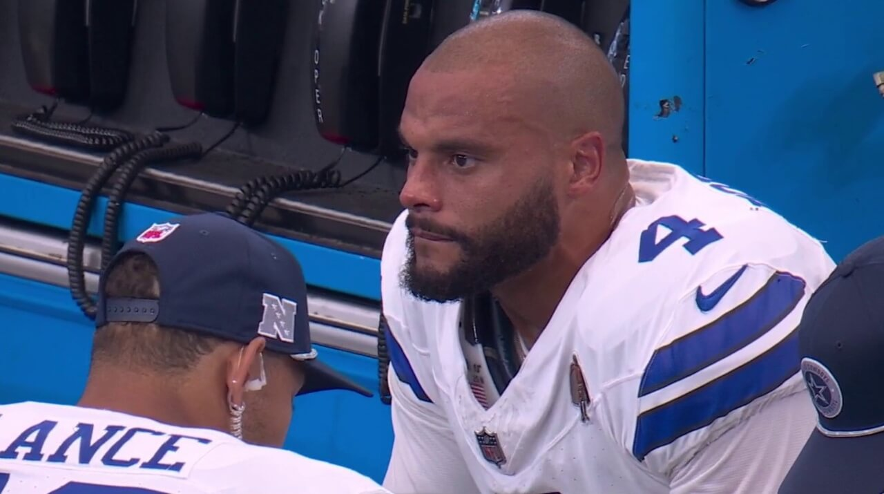 Dak Prescott responde a las críticas de los fans tras la derrota de los Cowboys ante Ravens: "Bájense si quieren"