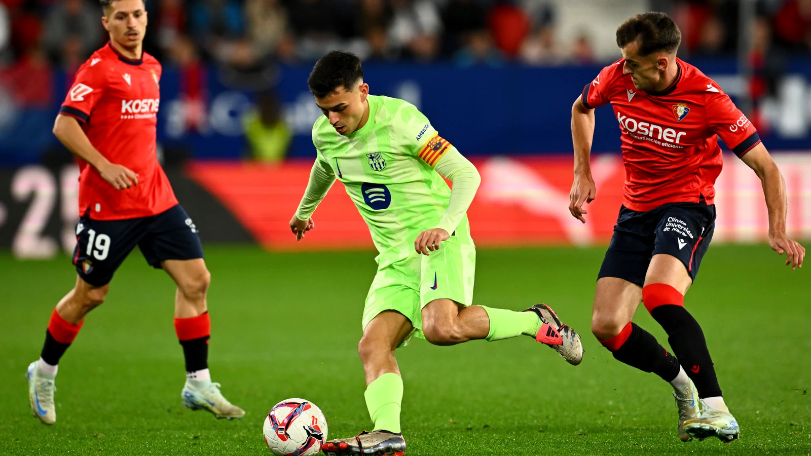 Osasuna sorprende al Barcelona con una goleada 4-2, rompiendo su invicto en La Liga