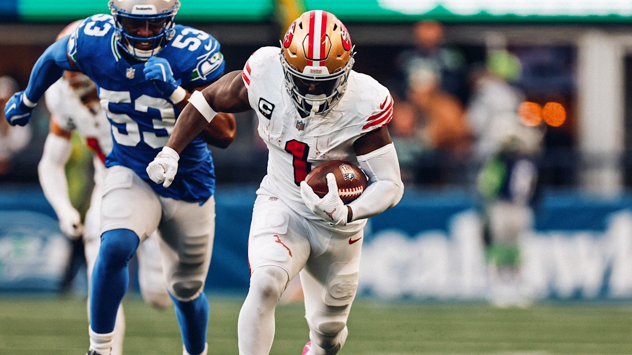San Francisco 49ers derrotan a los Seahawks 36-24 en un vibrante "Thursday Night Football"