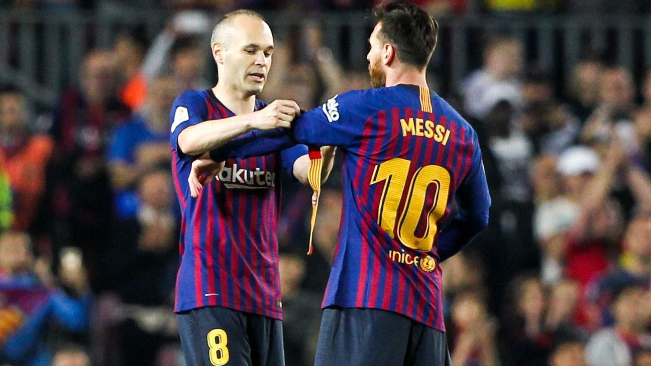 Andrés Iniesta: "Messi ha encontrado un proyecto que le ilusiona"