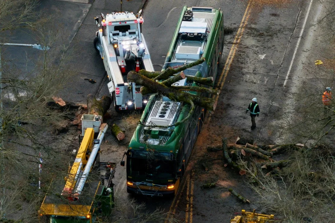 Nueva tormenta 'bomba ciclónica' refuerza río atmosférico en EE.UU.