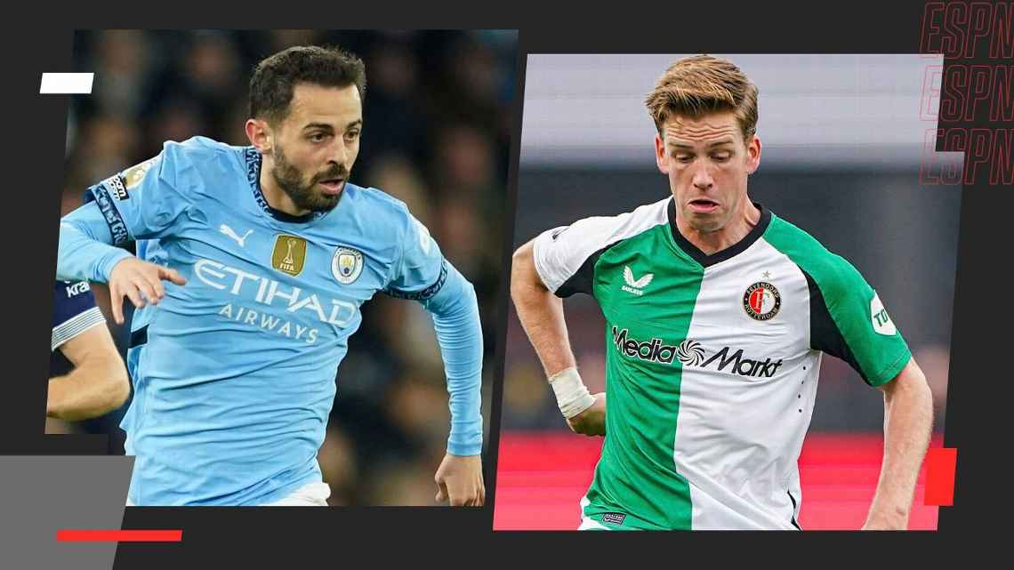 "Manchester City busca romper su racha negativa ante Feyenoord en la Champions League"