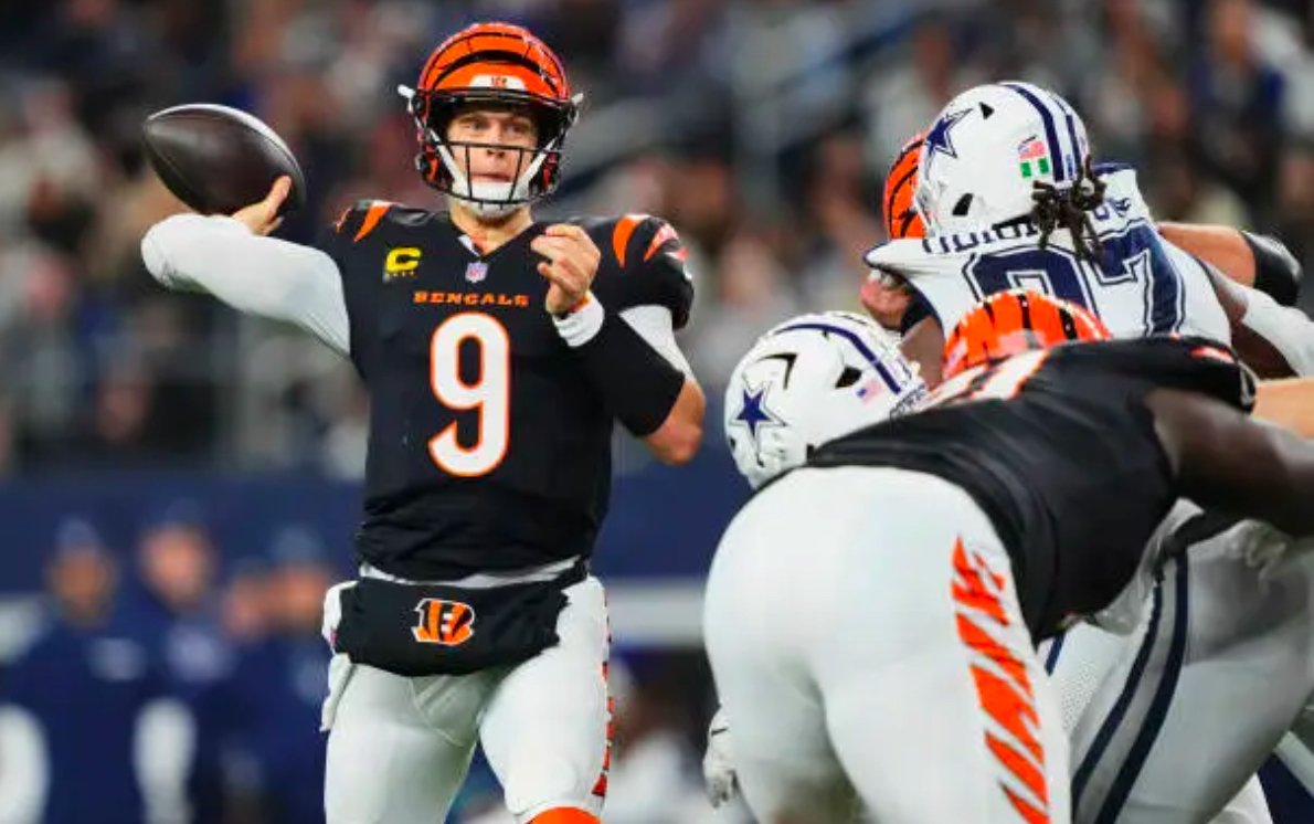 Cincinnati Bengals vencen a los Dallas Cowboys en un emocionante Monday Night Football