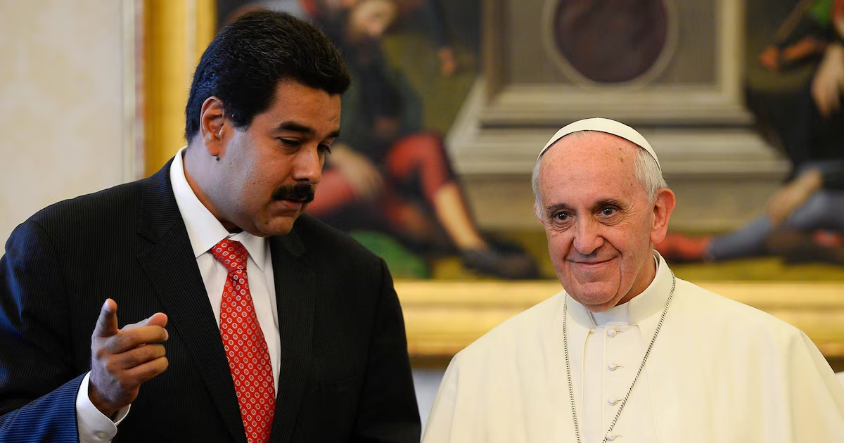 Maduro solicita nuevamente la mediación del papa Francisco en la crisis venezolana