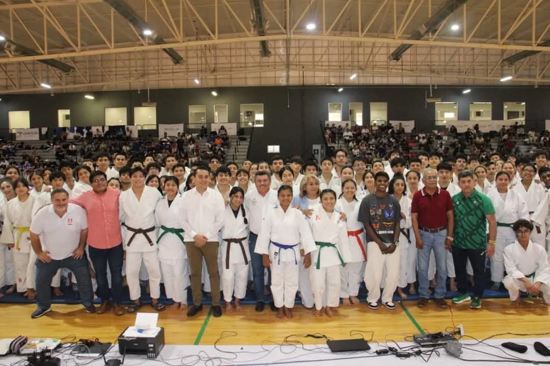 Mérida destaca como sede del Torneo Nacional de Judo 2025 “Prof. Tomoyoshi Yamaguchi”