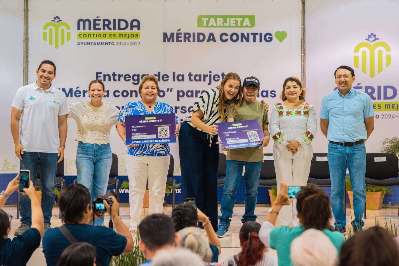 Mérida lanza tarjeta “Mérida Contigo” para personas mayores y con discapacidad