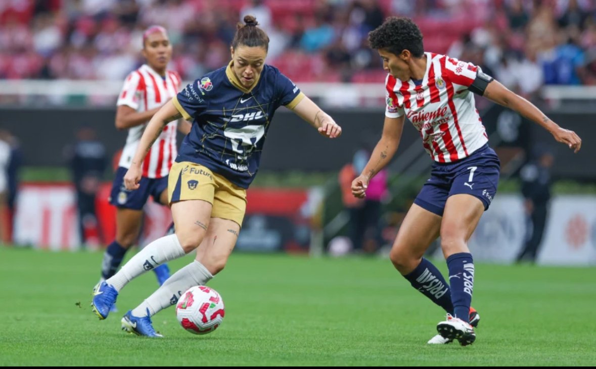 Chivas Femenil vence 2-0 a Pumas en la ida de Cuartos de Final del Clausura 2025 