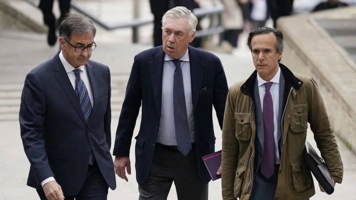 Entrenador del Real Madrid, Carlo Ancelotti, acusado de fraude fiscal millonario​