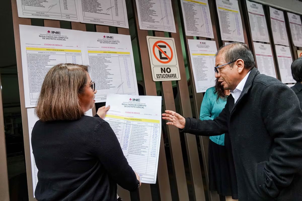 INE cierra conteo de elección judicial y valida resultados; inician nuevas fases del proceso
