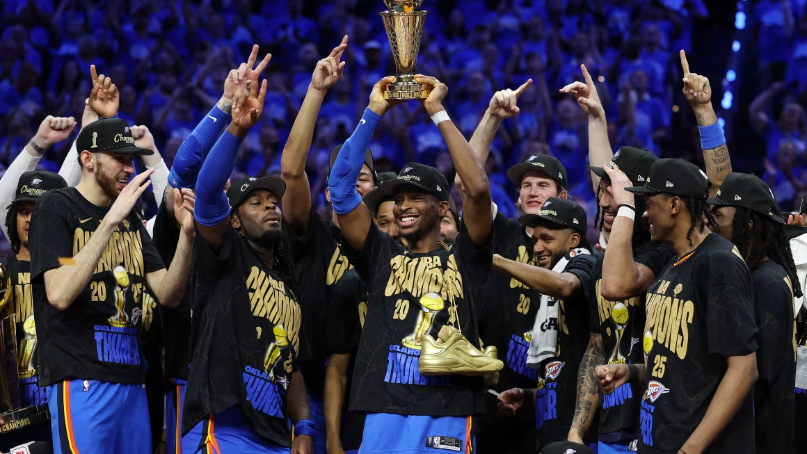 Oklahoma City Thunder levanta su primer título en casa tras épico Juego 7