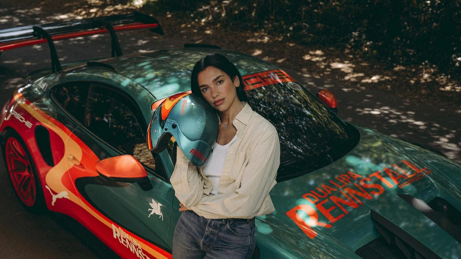 El Porsche 911 GT3 RS de Dua Lipa será subastado por una causa benéfica