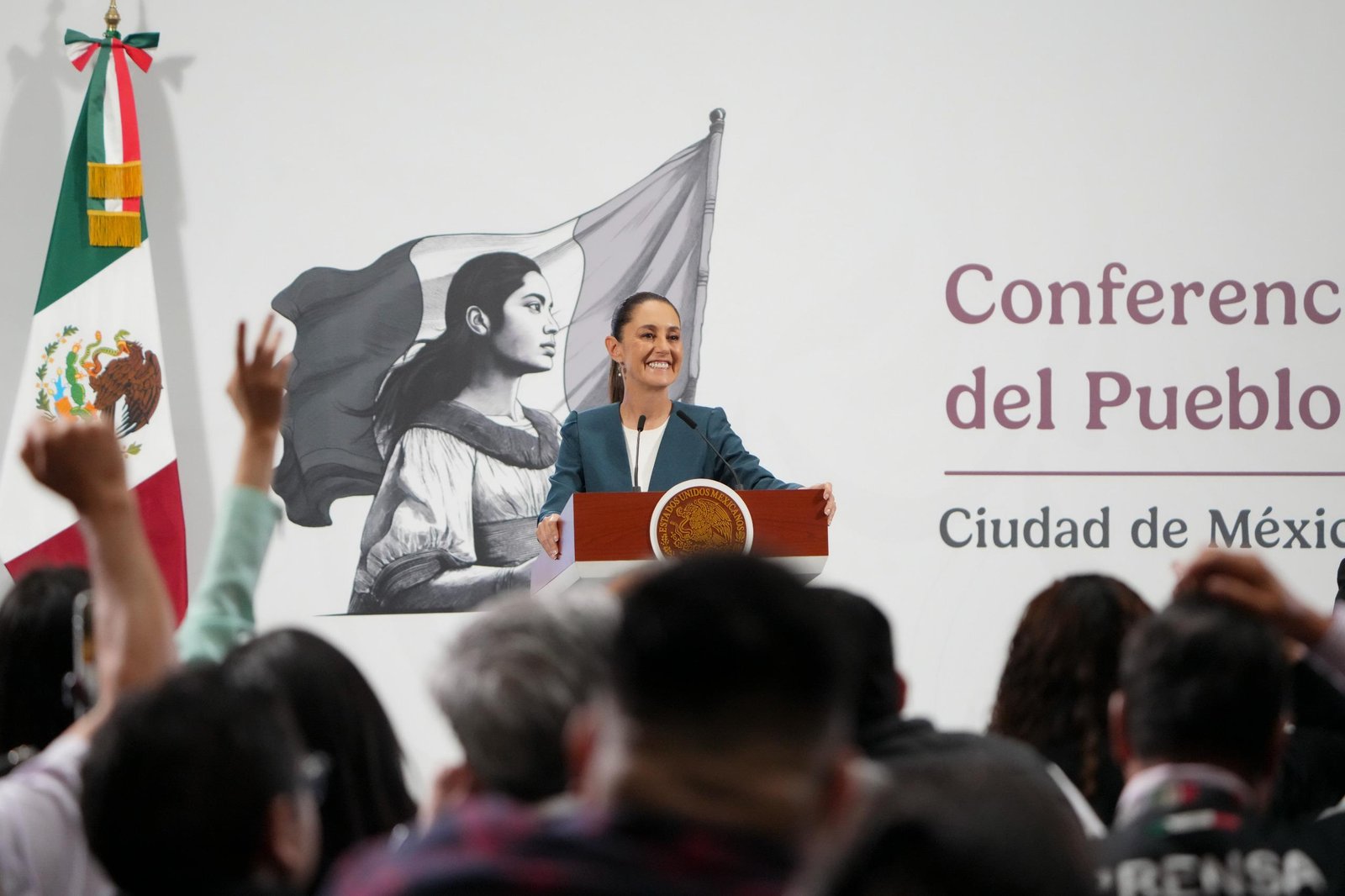 En septiembre inicia construcción de los trenes Querétaro-Irapuato y Saltillo-Nuevo Laredo: Claudia Sheinbaum