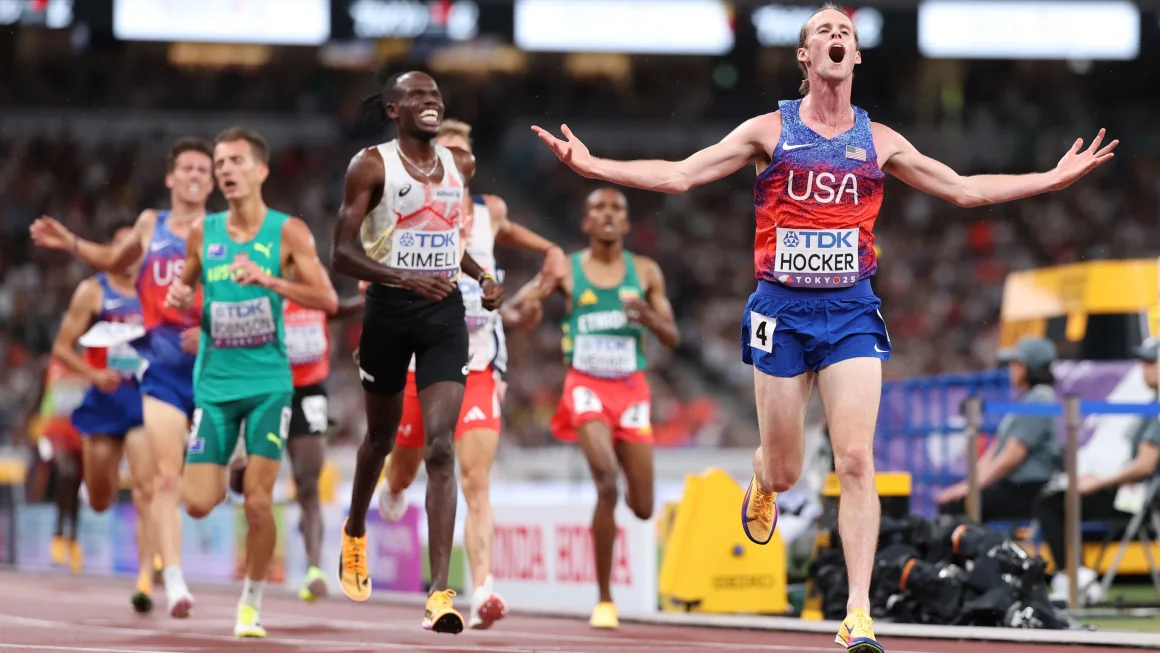 Redención dorada: Cole Hocker conquista el oro en los 5.000 metros