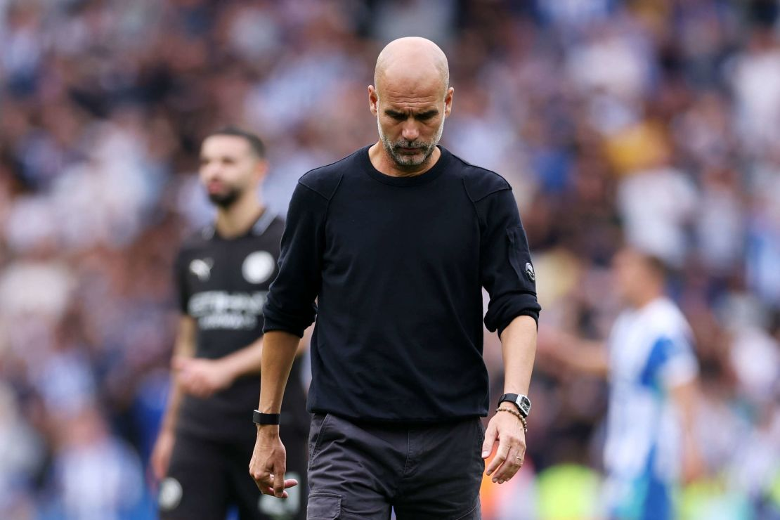 Guardiola reconoce que el City "olvidó jugar" tras el empate en Brighton