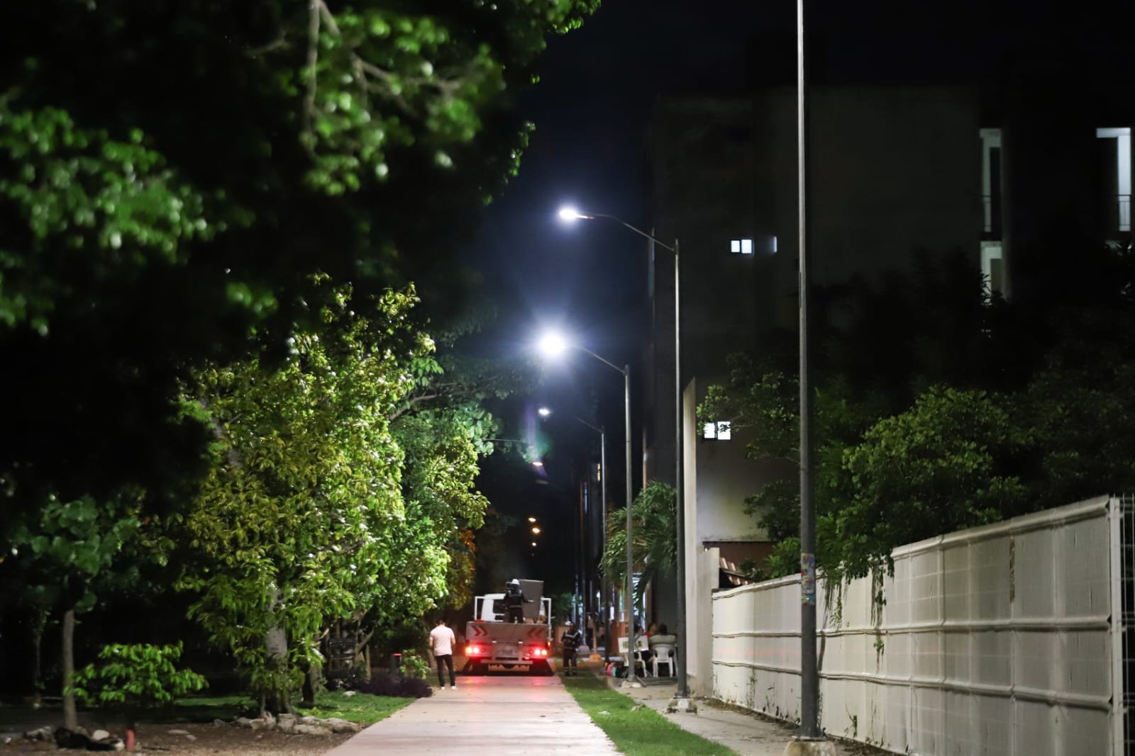 Cecilia Patrón mejora la iluminación en más colonias de Mérida con nuevas luminarias LED