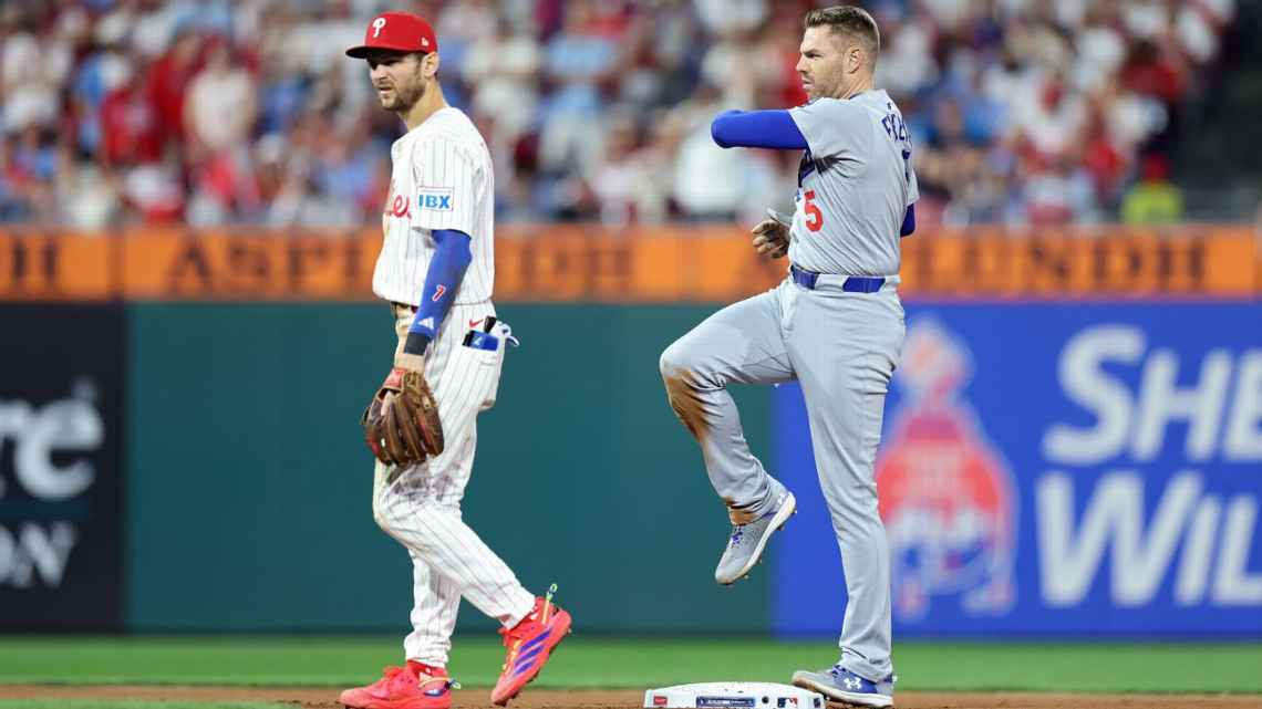 Dodgers al borde de la barrida, pero Phillies mantiene la esperanza