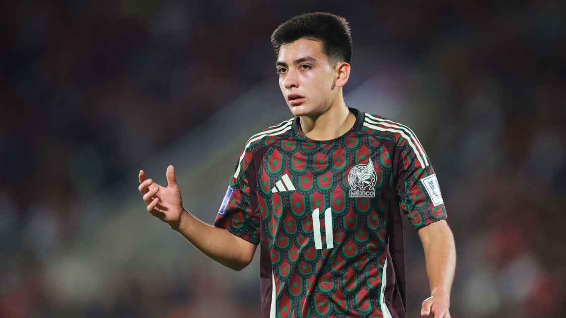 Barcelona y Real Madrid siguen de cerca a Gil Mora, joya mexicana del Sub-20