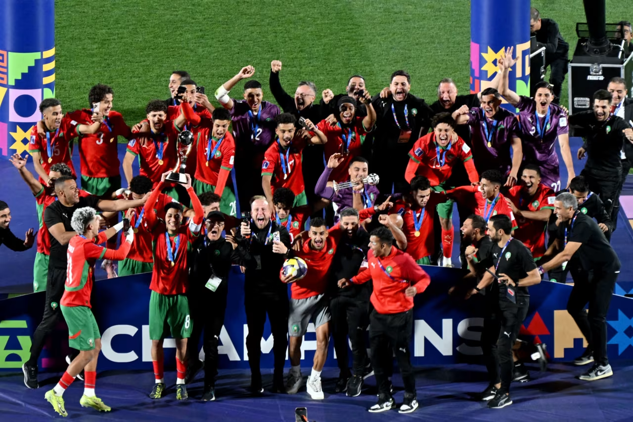 Marruecos hace historia: vence a Argentina y se corona en el Mundial Sub‑20