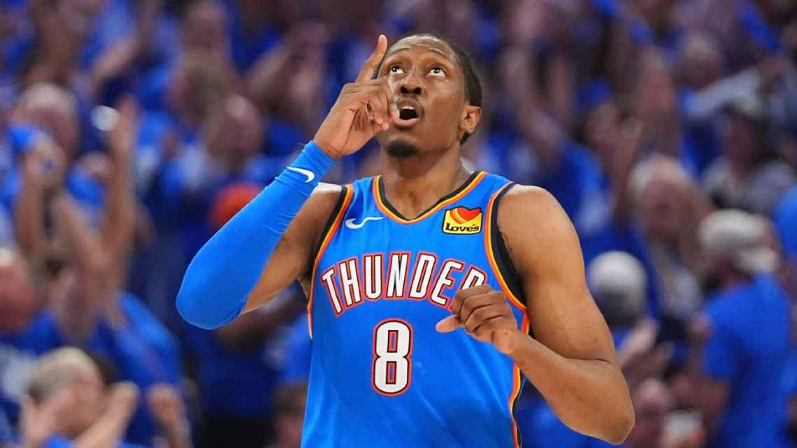 Thunder descarta a Jalen Williams para el debut ante Rockets por lesión en la muñeca
