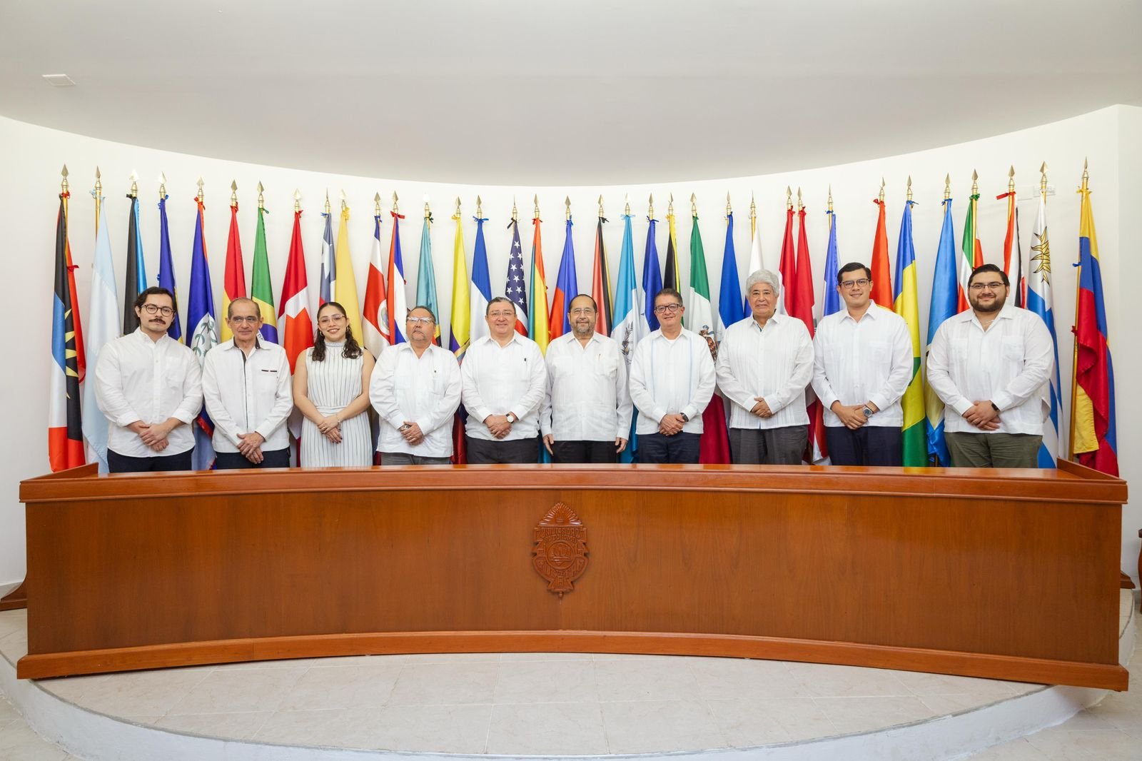 Renán Solís, primer presidente del Instituto Iberoamericano de Derecho Constitucional en Yucatán