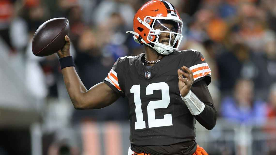 Shedeur Sanders será titular por primera vez en la NFL con los Cleveland Browns