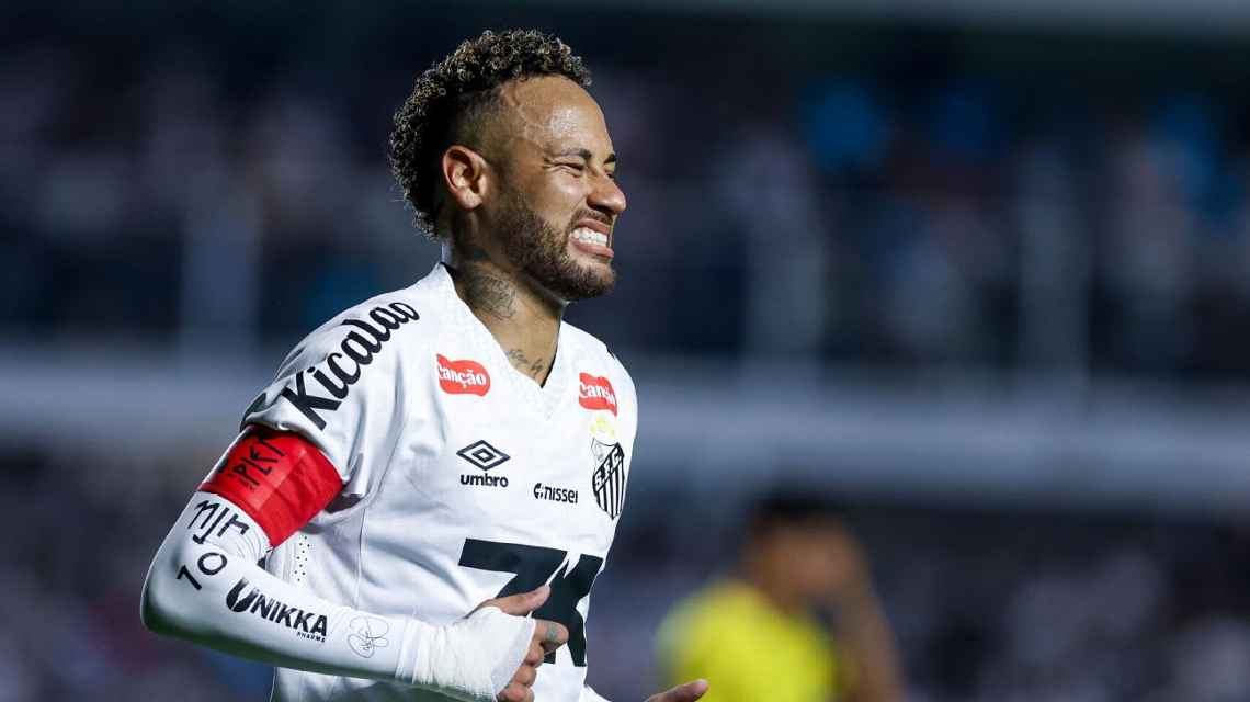 Neymar será operado de la rodilla y podría no volver a jugar con Santos