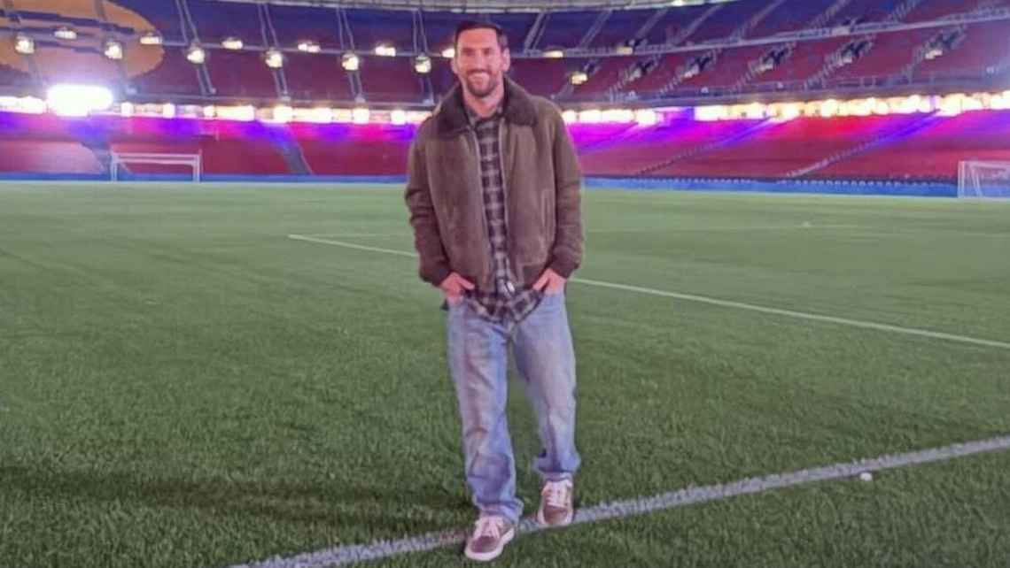 Messi visita en secreto el Camp Nou y deja un mensaje esperanzador